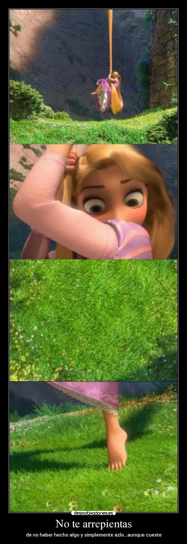 No te arrepientas -