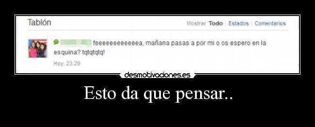 Esto da que pensar.. -