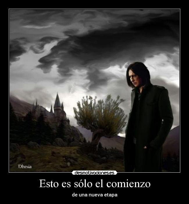 Esto es sólo el comienzo - de una nueva etapa