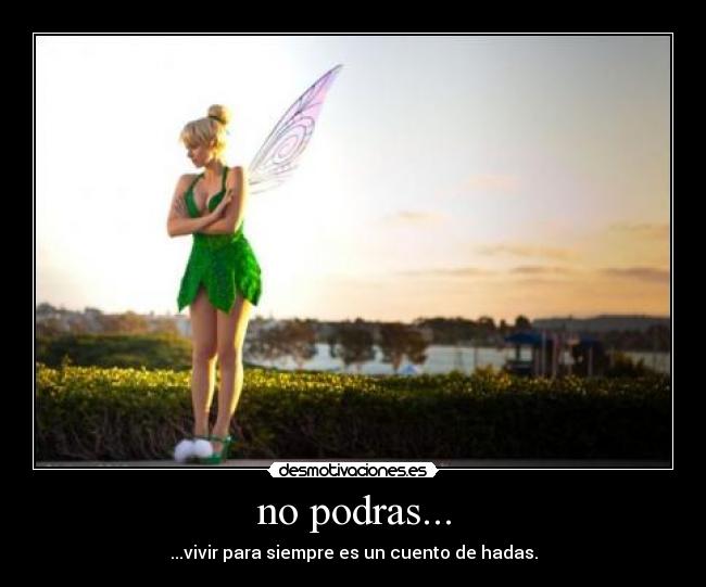 no podras... - 