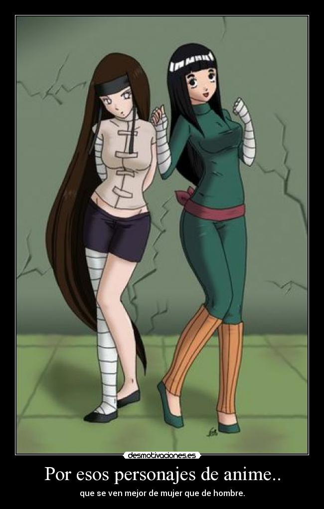 Por esos personajes de anime.. -