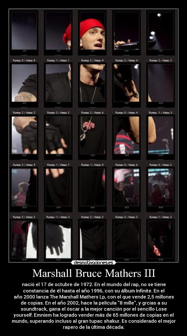 carteles mega eminem creo que quedado bien pero fedeminem hubiera echo mejor desmotivaciones