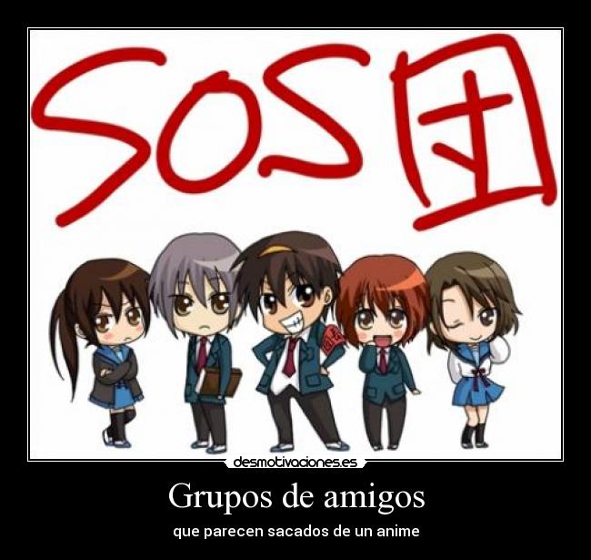 Grupos de amigos -