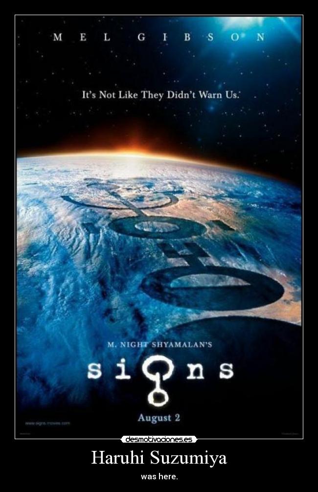 Haruhi Suzumiya - was here.