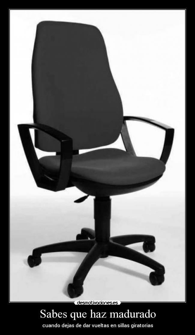Sabes que haz madurado -