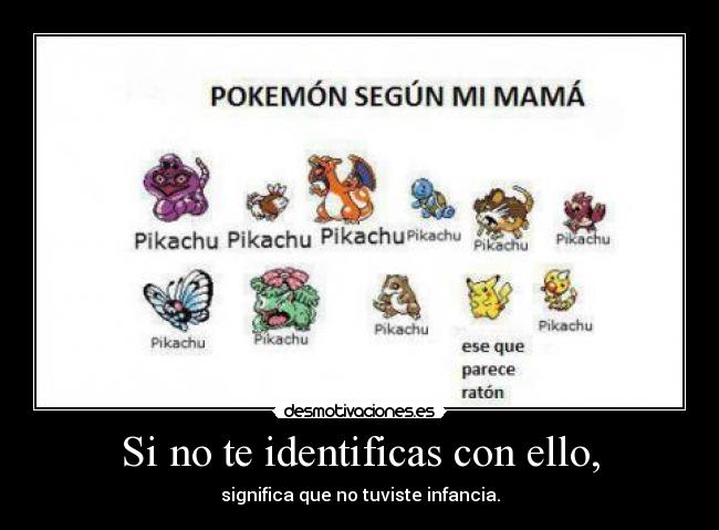 Si no te identificas con ello, - 