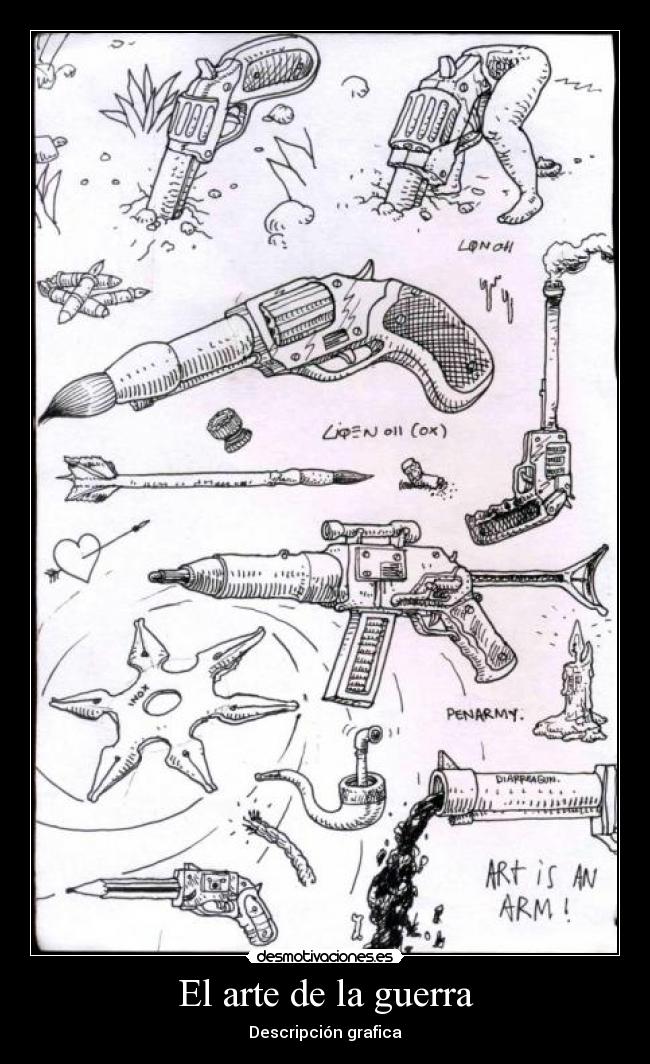 El arte de la guerra - Descripción grafica