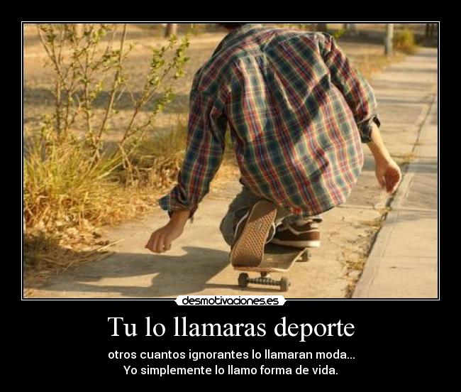 Tu lo llamaras deporte - 