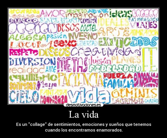La vida -