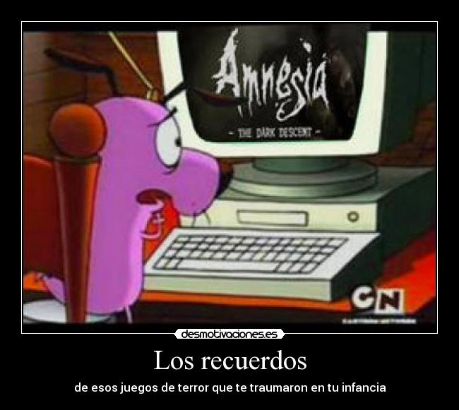 Los recuerdos - de esos juegos de terror que te traumaron en tu infancia