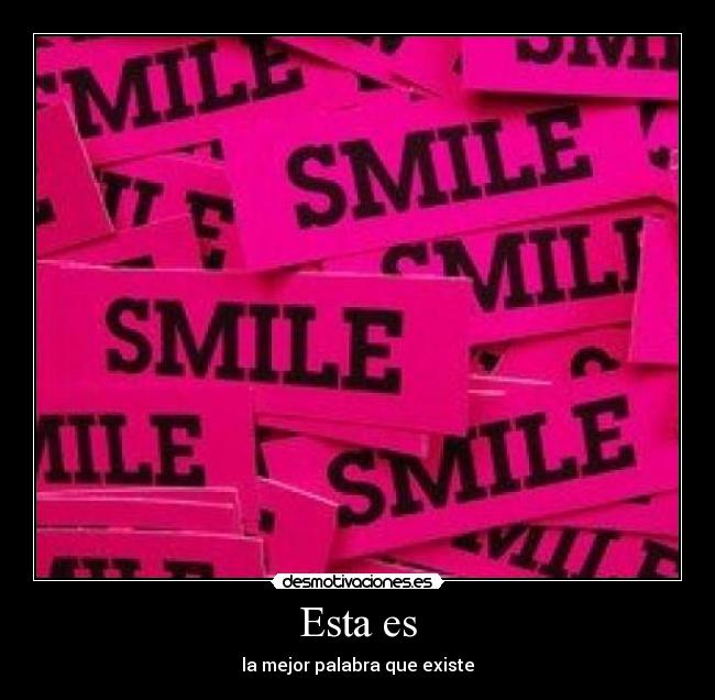 carteles smile desmotivaciones