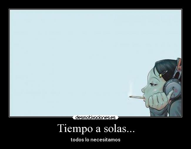 Tiempo a solas... - 