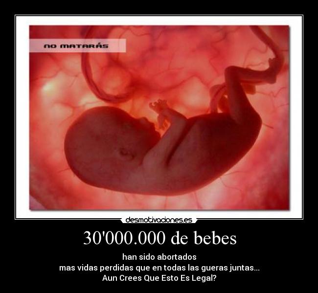 carteles aborto desmotivaciones