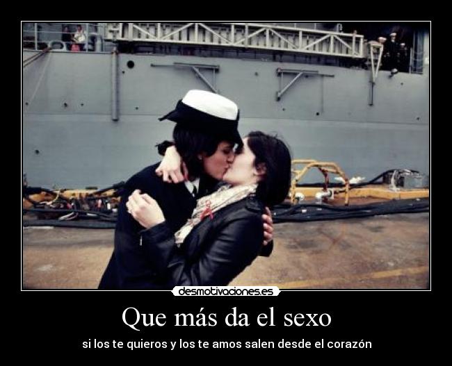 Que más da el sexo - 