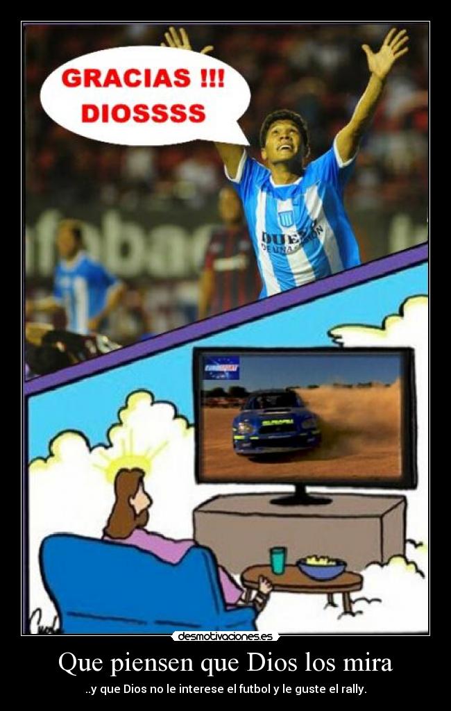 Que piensen que Dios los mira - 