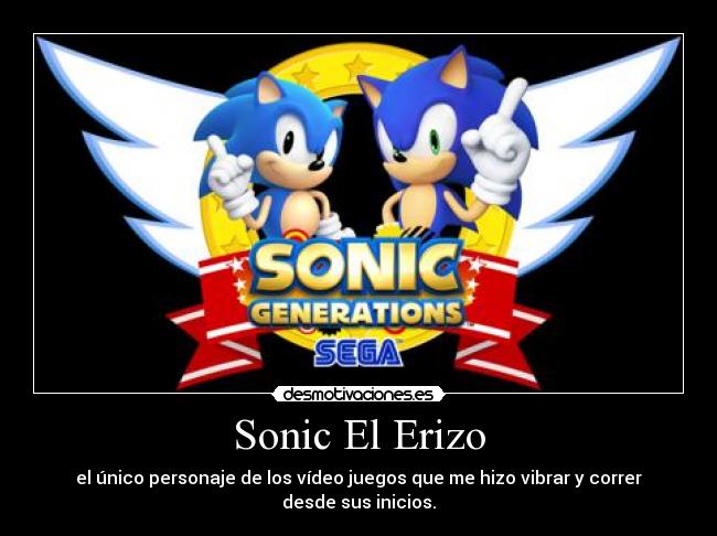 carteles sonic videojuegos correr desmotivaciones
