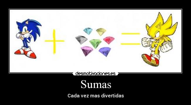 Sumas - Cada vez mas divertidas