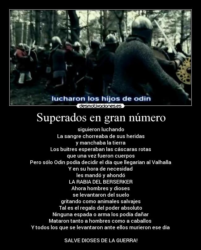 Superados en gran número -