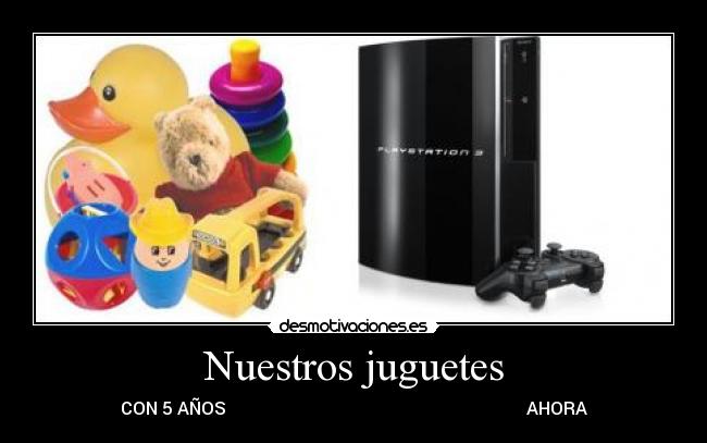 Nuestros juguetes -