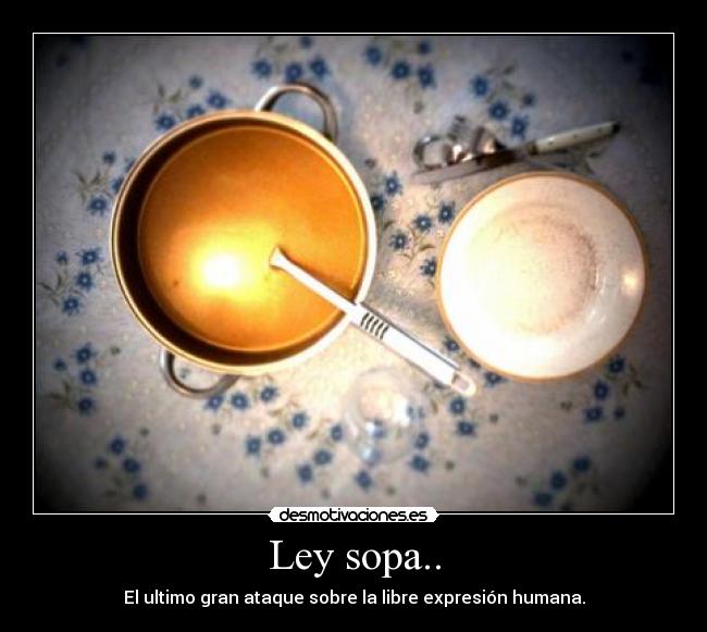 Ley sopa.. -