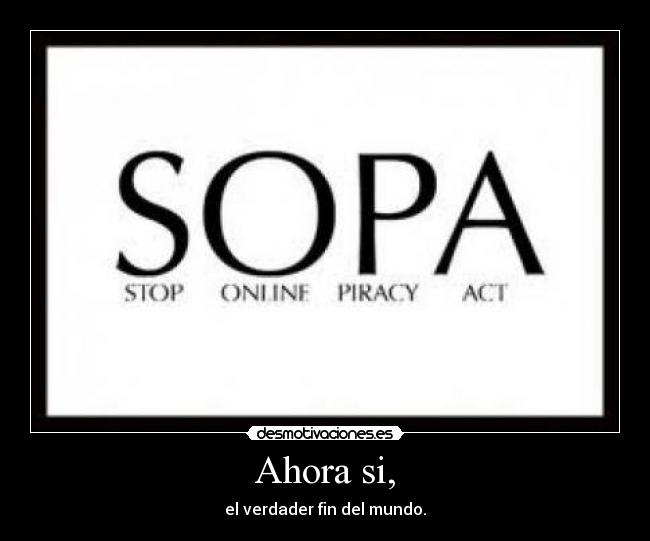 Ahora si, - el verdader fin del mundo.