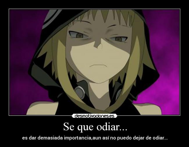 carteles medusa sama anime manga soull eater desmotivaciones