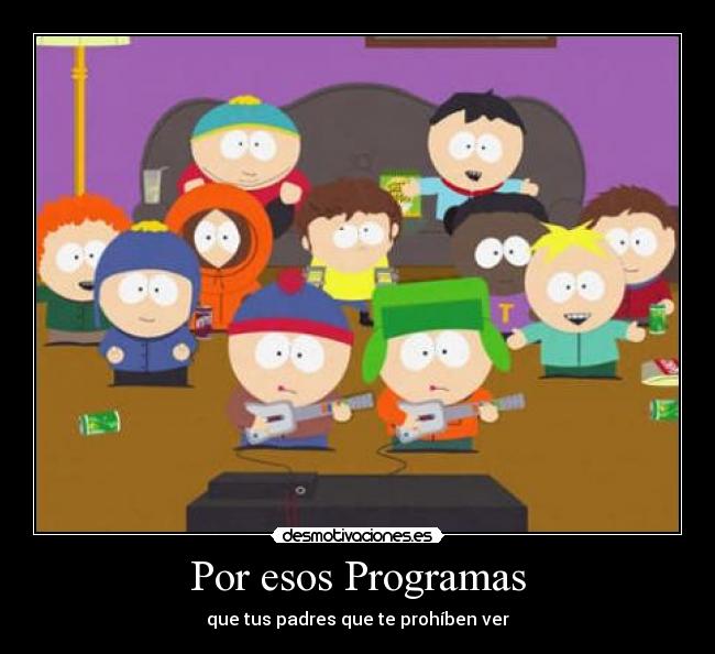 carteles south park desmotivaciones