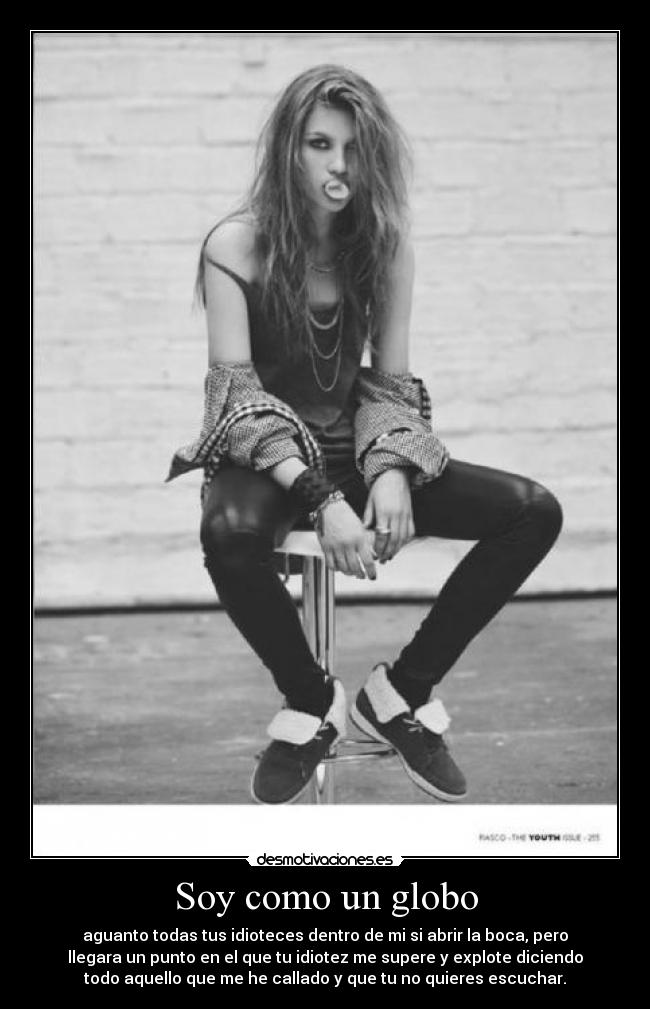 Soy como un globo -