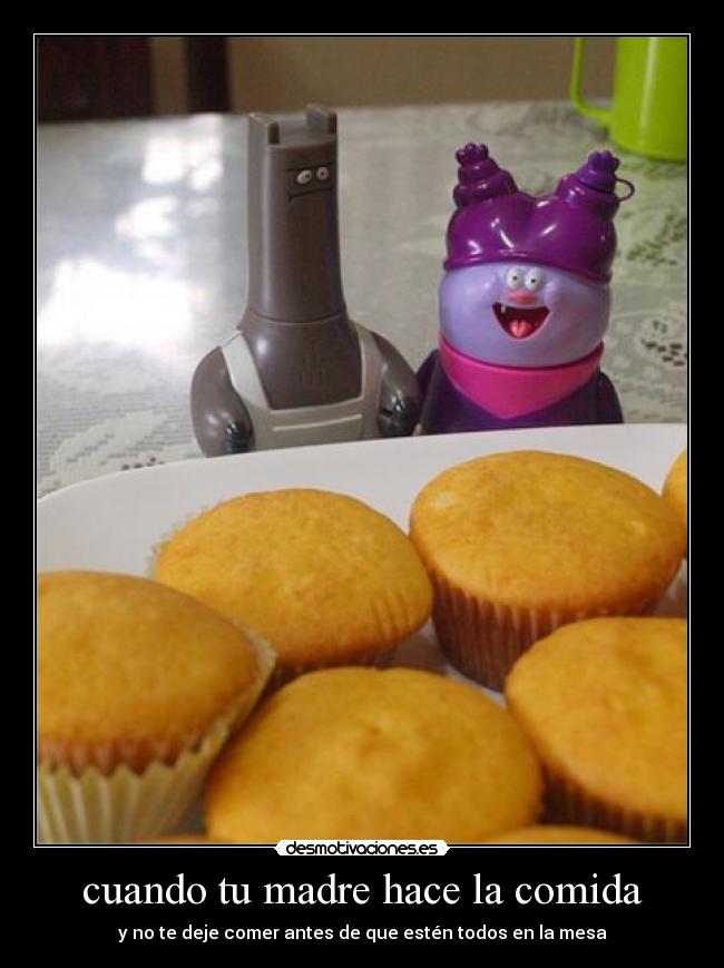 carteles madre comida tipico madres desmotivaciones