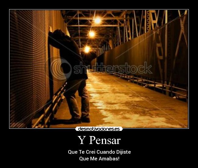 Y Pensar -