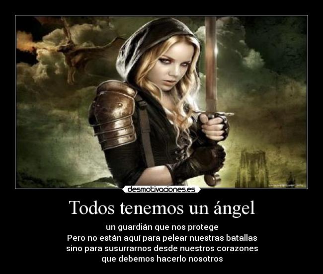 Todos tenemos un ángel -