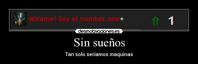 Sin sueños - 