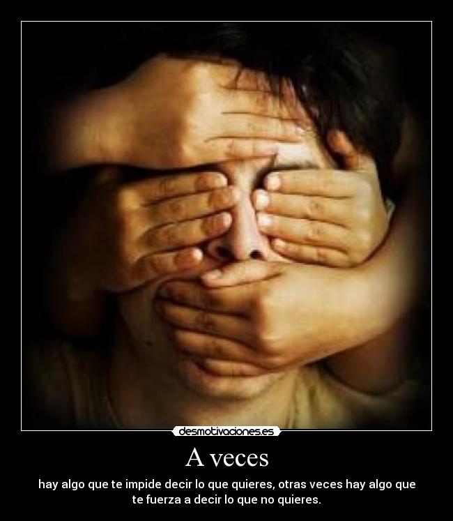 A veces -