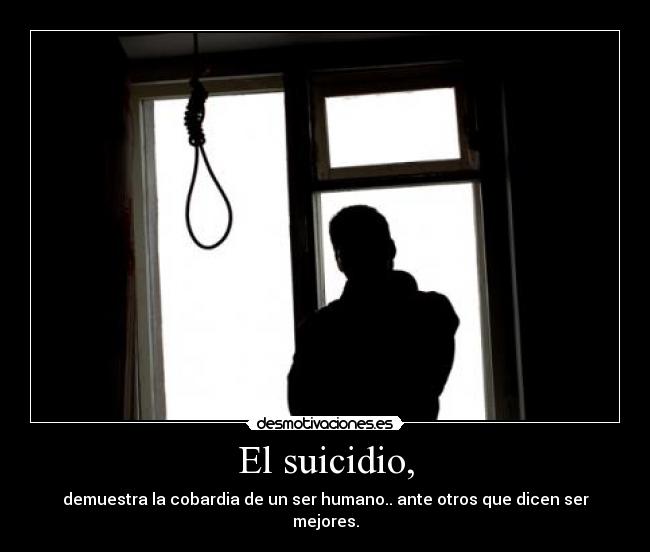 carteles suicidio desmotivaciones