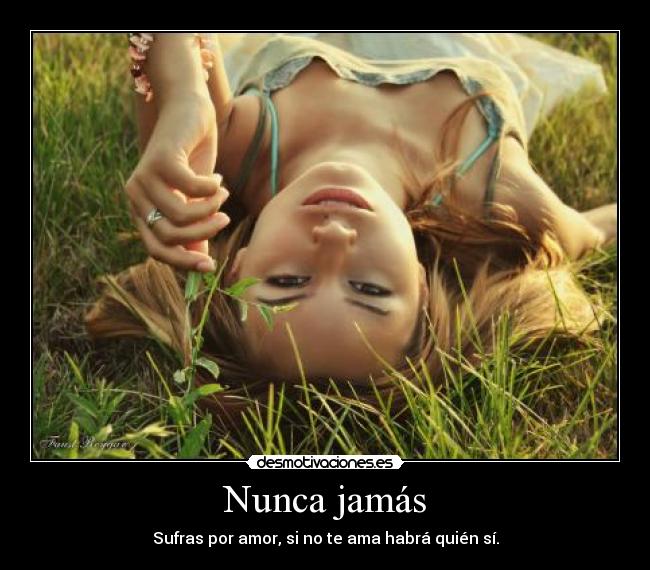 Nunca jamás -