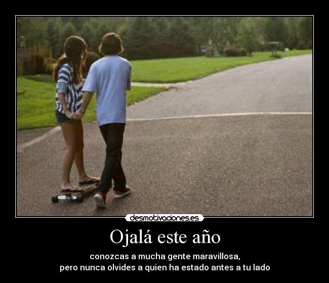 Ojalá este año -