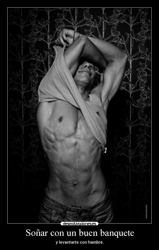 Soñar con un buen banquete - y levantarte con hambre.