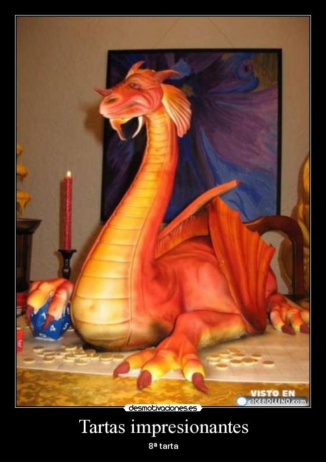 Tartas impresionantes - 8ª tarta