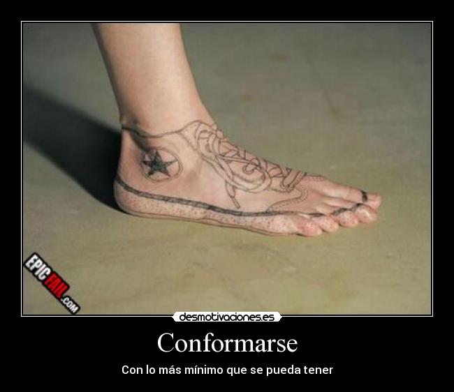 Conformarse - 