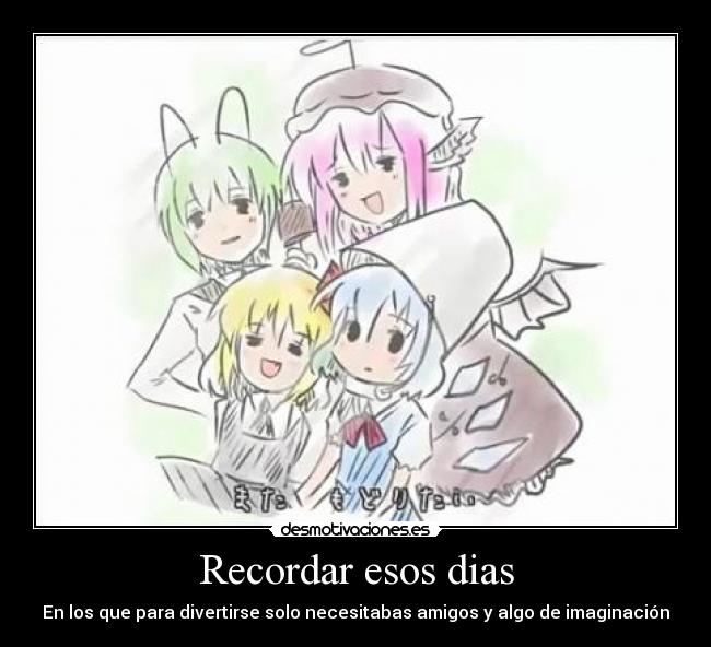 Recordar esos dias - 