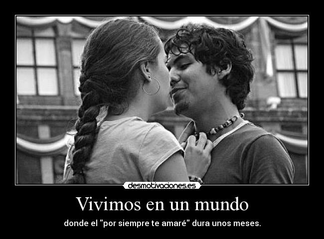 Vivimos en un mundo - 