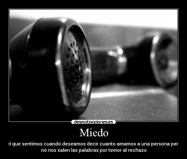 Miedo -