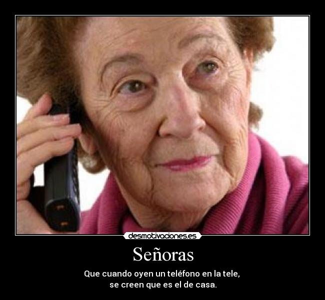 Señoras -