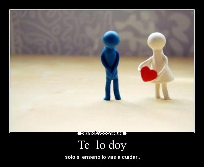 Te lo doy -