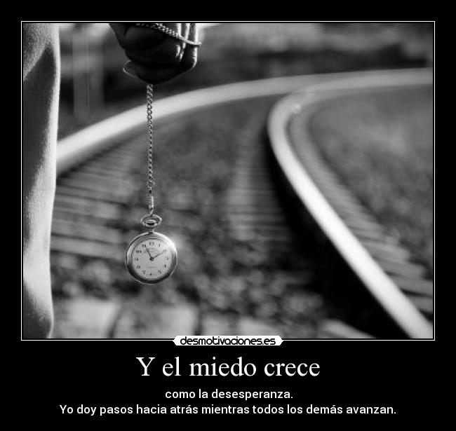 Y el miedo crece -