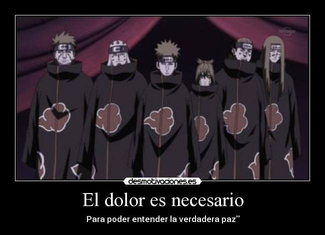 El dolor es necesario - Para poder entender la verdadera paz