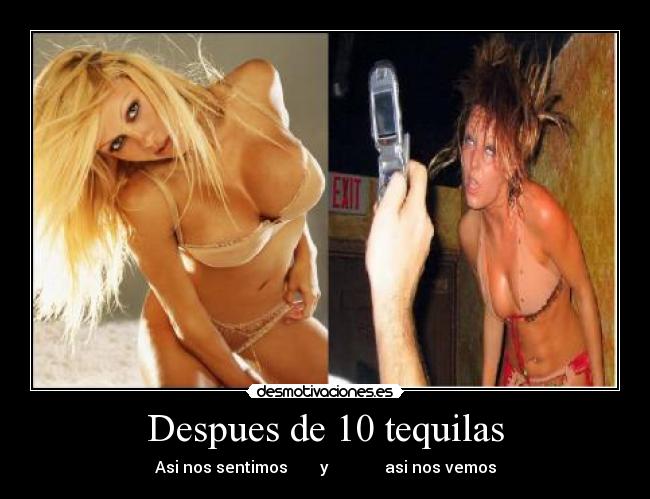 carteles alcohol hace creernos sexys desmotivaciones