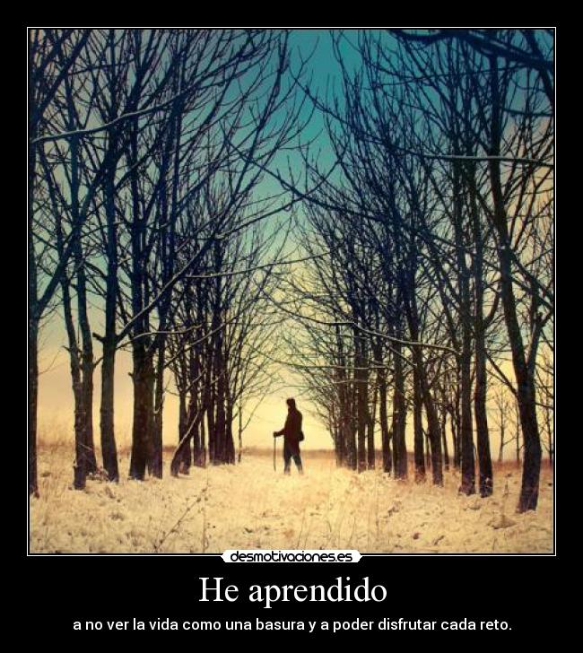 He aprendido - 