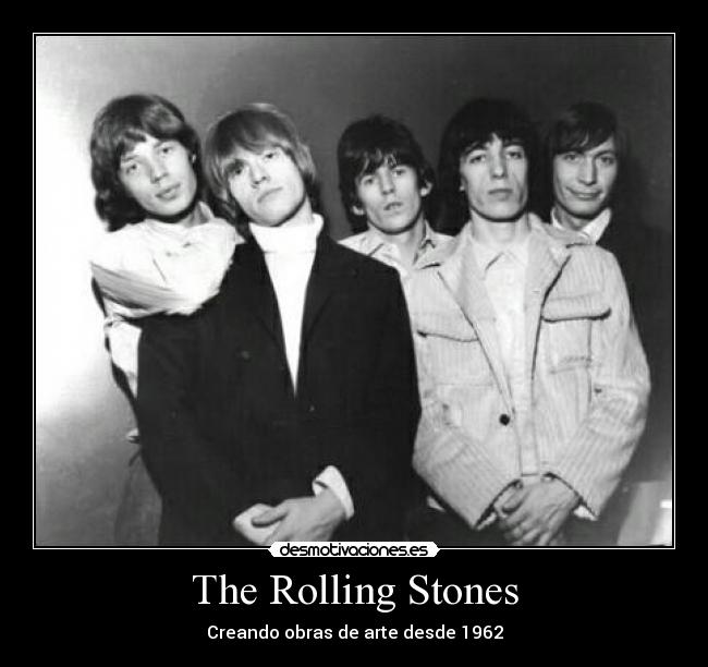 The Rolling Stones - Creando obras de arte desde 1962
