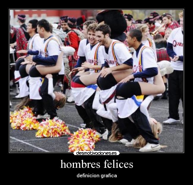 hombres felices -